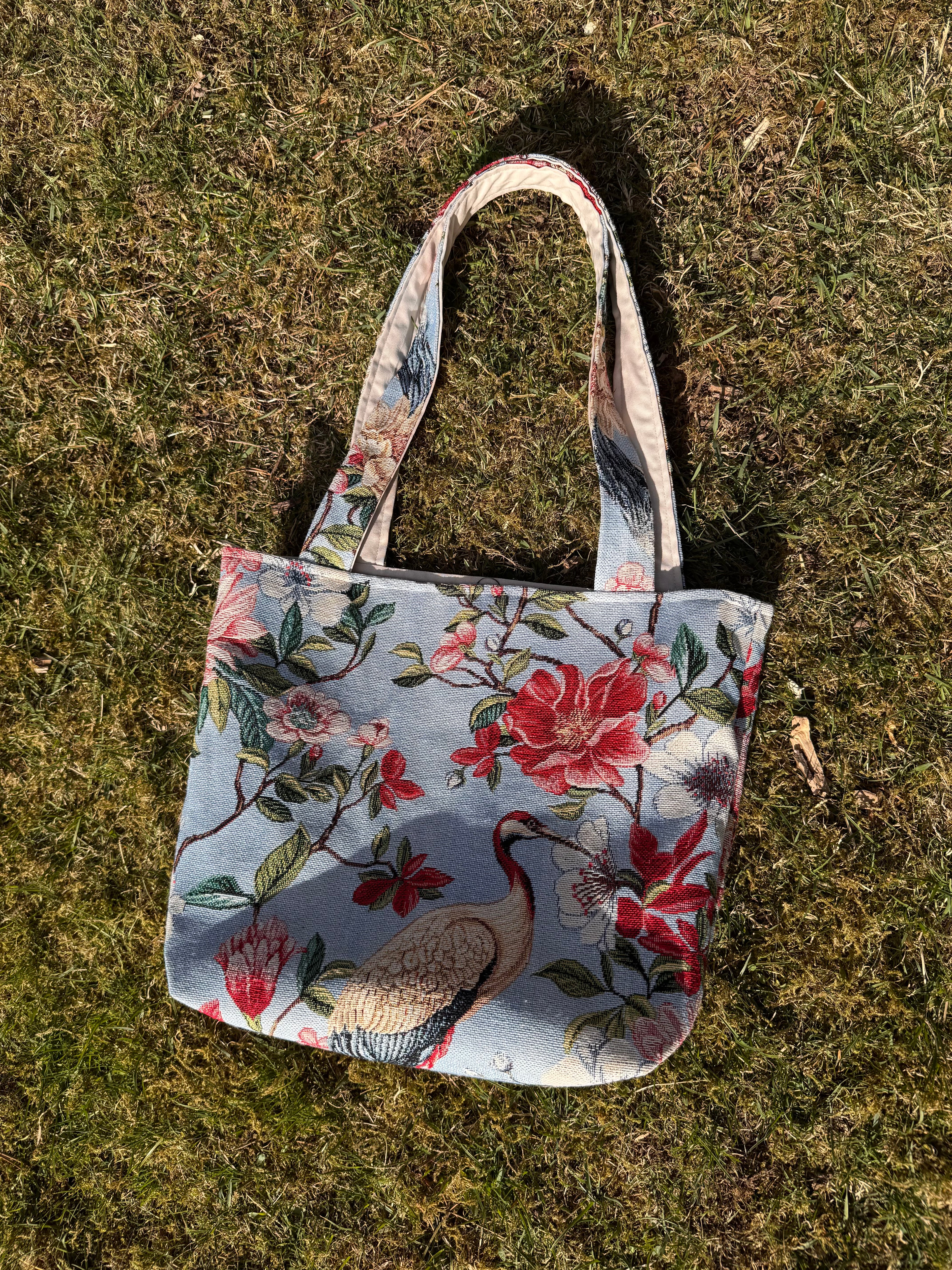 Handlenett Floral M